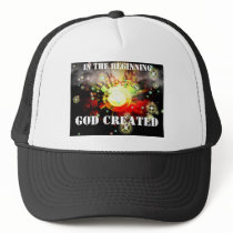 GOD CREATED Hat by danieljm GOD CREATED Hat