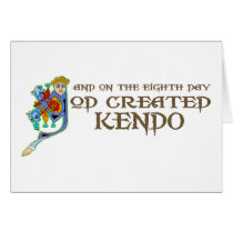 God Created Kendo cards