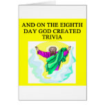 god created trivia card
