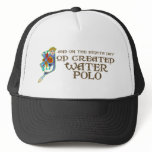 God Created Water Polo hats