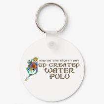 God Created Water Polo keychains by itsallhot God Created Water Polo keychains