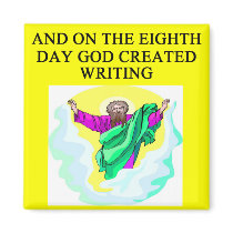 god created writing magnets by jimhartley god created writing magnets