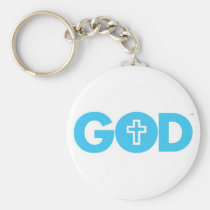 God Cross keychains
