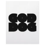 GOD DOG black Customized Letterhead
