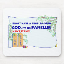 God FanClub mousepads by RIPetshopboy God FanClub mousepads