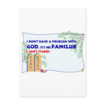 God FanClub Postcards