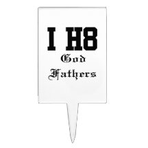 god fathers cake picks