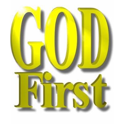 GOD FIRST GOLD T SHIRTS by Wheelman
