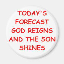 GOD FRIDGE MAGNETS