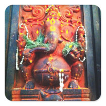God Ganesha statue stickers