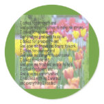 God Gave Me Strength Stickers
