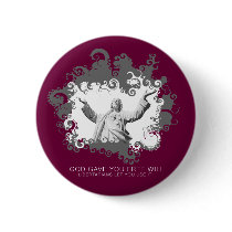 God Gave You Free Will Buttons by Libertymaniacs God Gave You Free Will Buttons