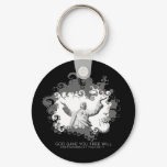 God Gave You Free Will Keychain