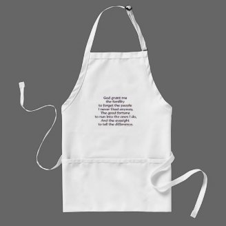 God Grant Me Apron
