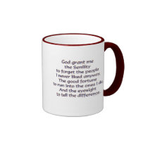 God Grant Me Humor mugs
