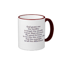 God Grant Me Humor Mugs
