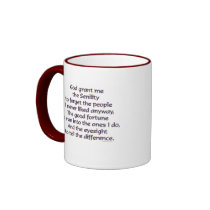 God Grant Me Mug mugs