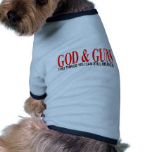 GOD & GUNS DOGGIE TEE