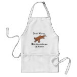 God Has A Sense Of Humor Platypus aprons
