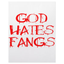 God Hates Fangs Custom Letterhead
