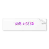 God Heals Bumper Stickers