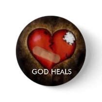 GOD HEALS buttons by shlhair74 GOD HEALS buttons