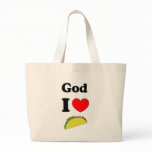 God I Love Tacos! Tote Bags