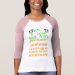 Ladies 3/4 Sleeve Raglan (Fitted)