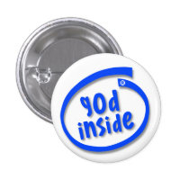 God Inside Pin