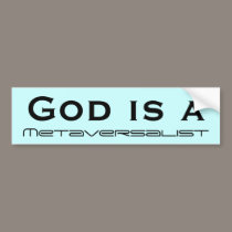 God is a bumper stickers