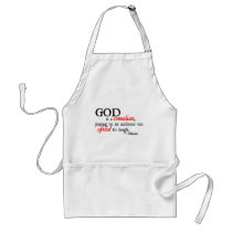 God is A Comedian Apron