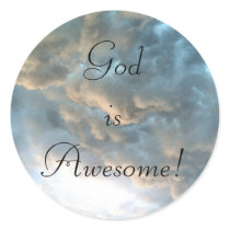 God is Awesome! Sticker