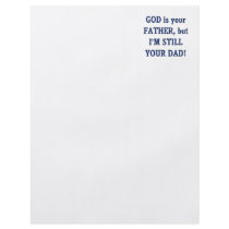 God is Father I'm Still Dad Flyer