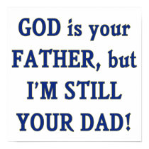 God is Father I'm Still Dad Poster