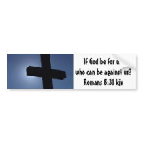 God Is For Us Bumper Sticker