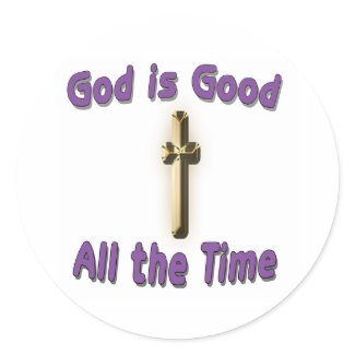 God is Good sticker sticker