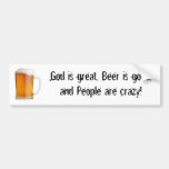 god is great beer is good shirt