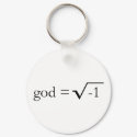 God is Imaginary keychains by jamesatracy God is Imaginary keychains