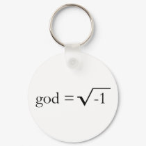 God is Imaginary keychains by jamesatracy God is Imaginary keychains