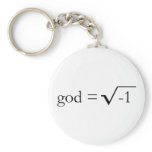God is Imaginary Key Chain