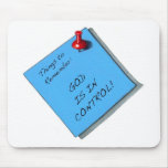 GOD IS IN CONTROL MEMO MOUSE PADS