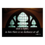 God is Light Business Cards