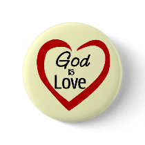God is Love buttons