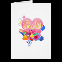 GOD IS LOVE cards