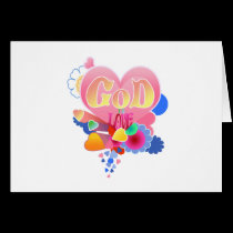 GOD IS LOVE cards