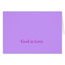 God is love cards by FellowPilgrim God is love cards