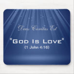 "God Is Love" Custom Mousepad
