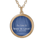 "God Is Love" Custom Necklace