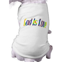 God Is Love pet clothing