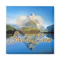 God is Love Magnet by Exhortations God is Love Magnet